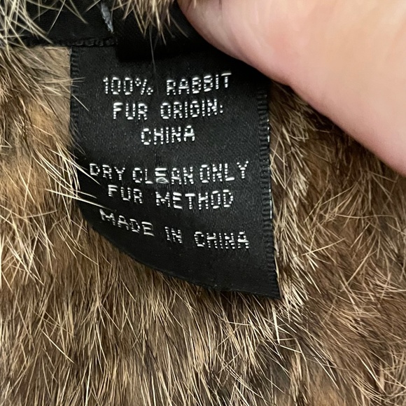 Rabbit Fur Jacket - Super Soft Excellent Condition - Picture 12 of 16